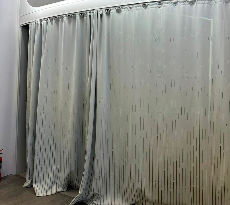 Шторы Премиум с логотипом на тесьме. Фото 6