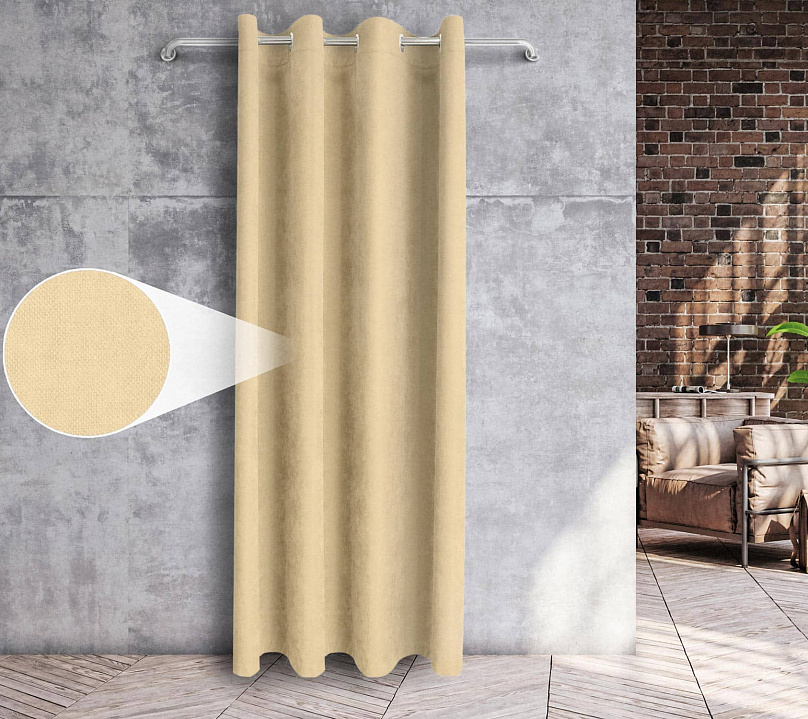 Канвас однотонные v12 с креплением Люверсы. Фото 3