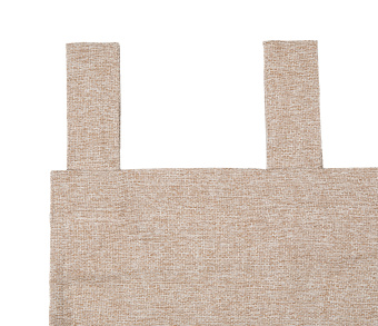 Штора Димаут Рогожка с креплением Петли с липучкой v04. Фото 3