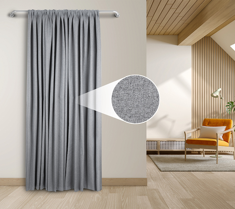 Штора Блэкаут Долли с креплением Кулиса v08. Фото 1