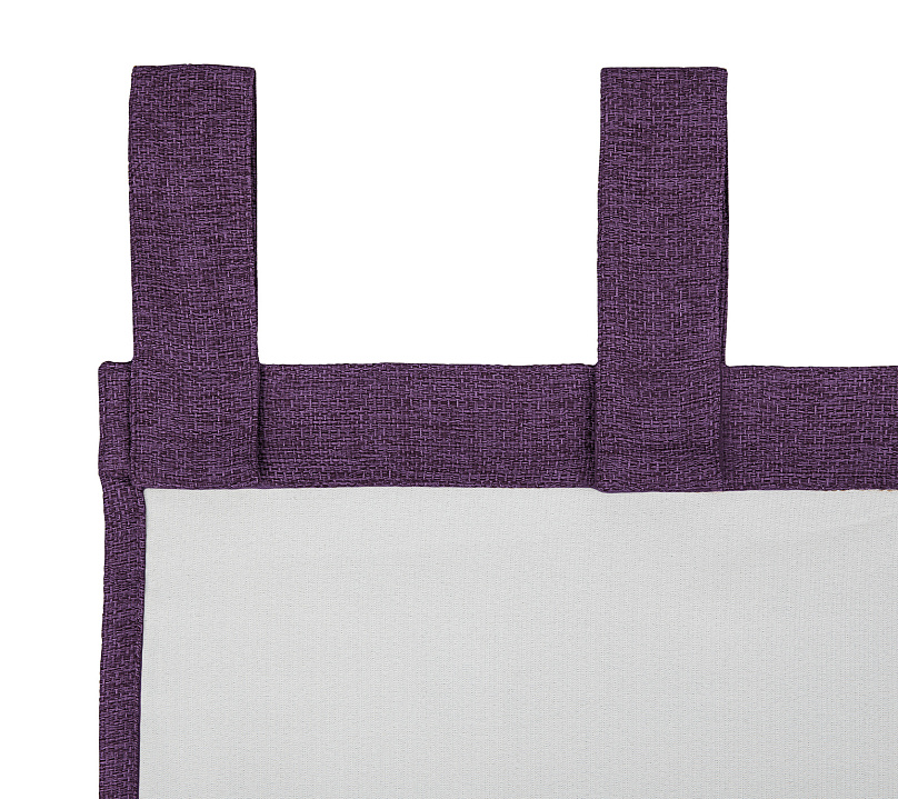 Штора Димаут Рогожка с креплением Петли с липучкой v28. Фото 4