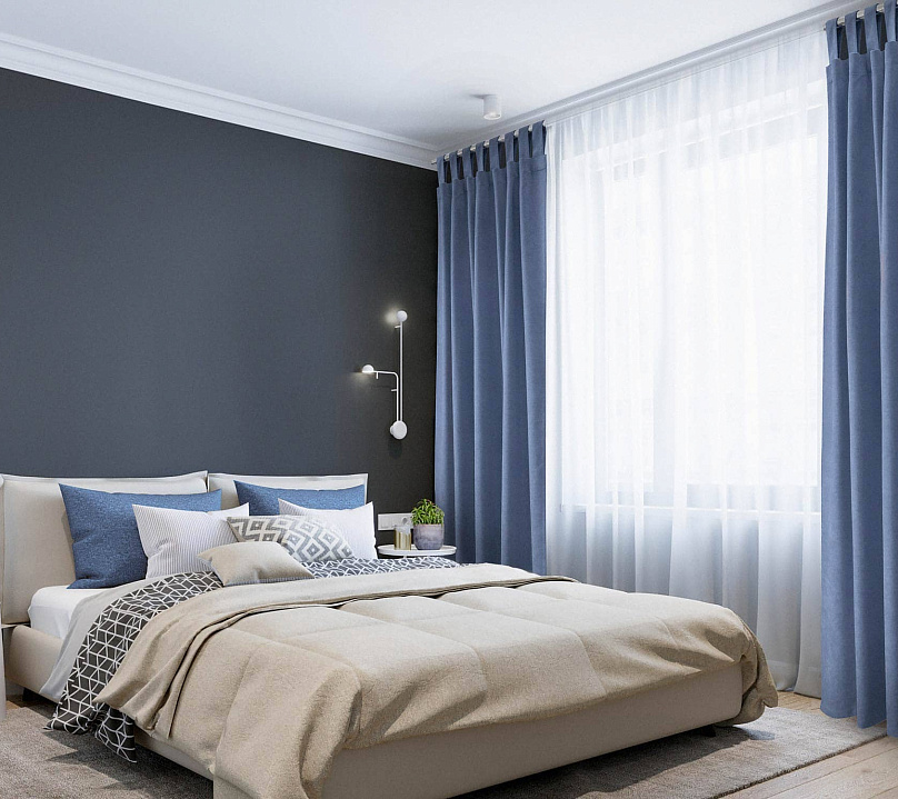 Канвас однотонные v40 с креплением Петли на липучках. Фото 1