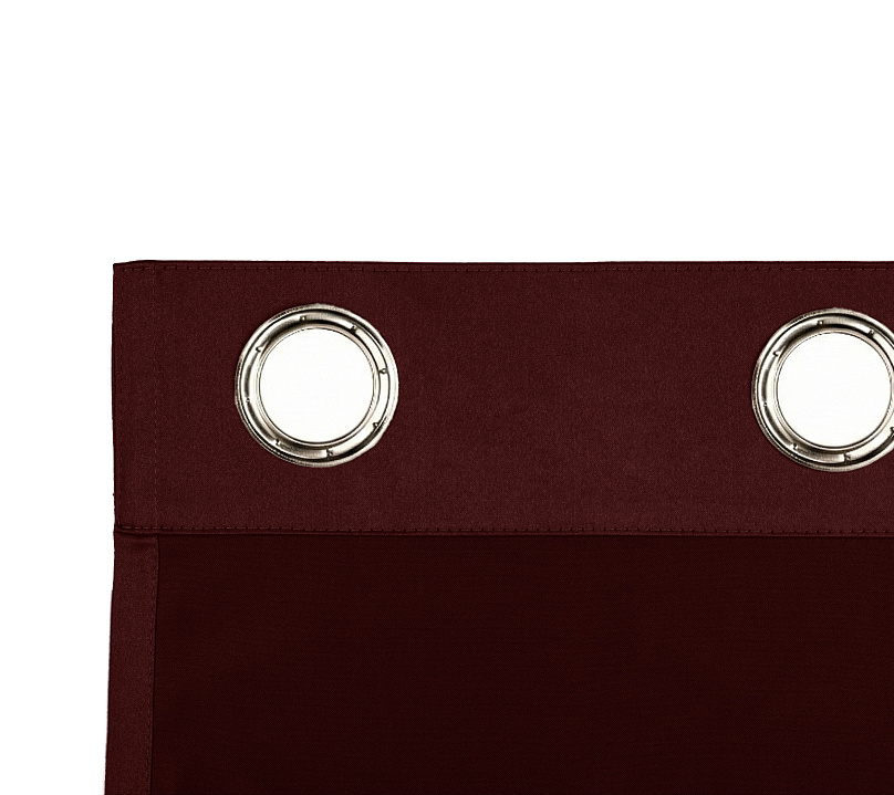 Штора Микровелюр v35 с креплением Люверсы. Фото 4