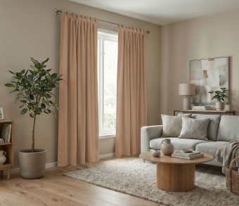 Штора Микровелюр v08 с креплением Петли с липучкой. Фото 2