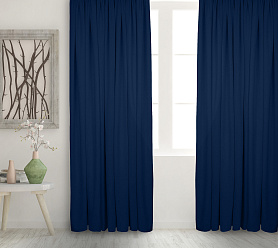 Штора Велюр матовый с креплением Петли v32