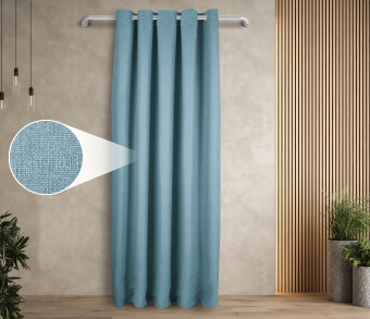 Штора Димаут Рогожка с креплением Люверсы v16. Фото 1