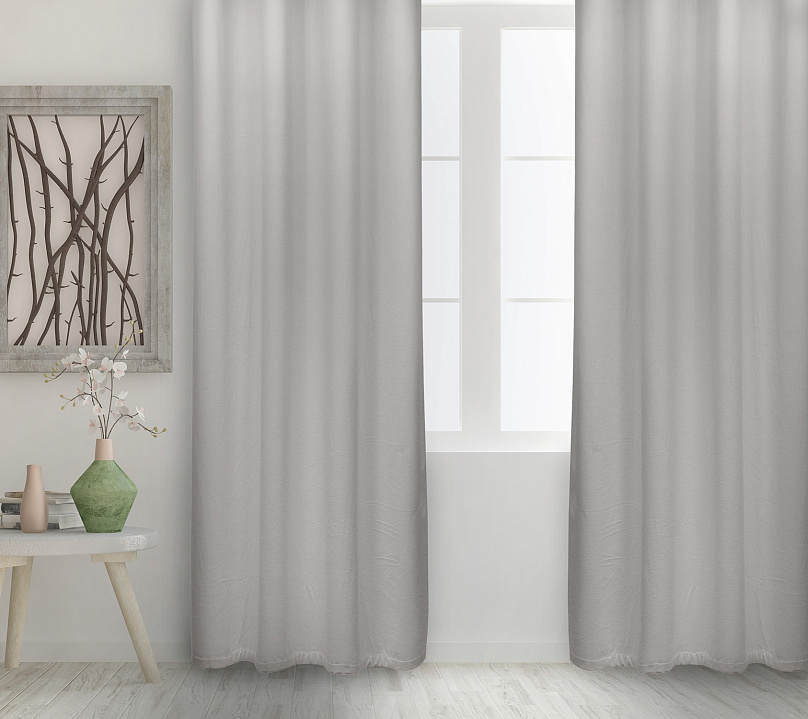 Штора Велюр матовый с креплением Люверсы v10. Фото 2