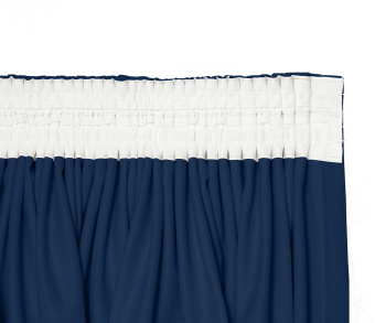 Штора Велюр матовый с креплением Шторная тесьма v32. Фото 4