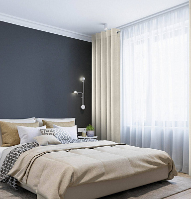 Канвас однотонные v02 с креплением Люверсы