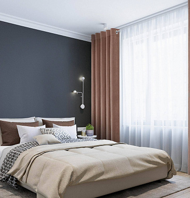 Канвас однотонные v16 с креплением Люверсы