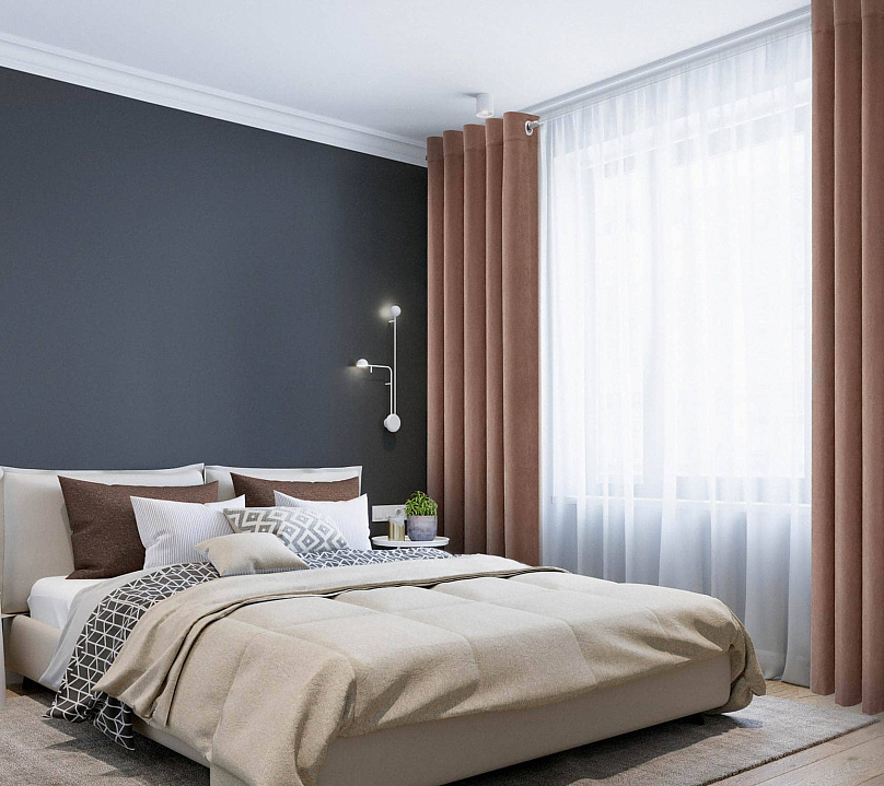 Канвас однотонные v16 с креплением Люверсы. Фото 1