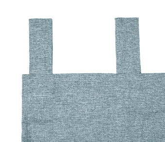 Штора Димаут Рогожка с креплением Петли с липучкой v18. Фото 3