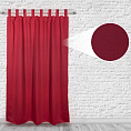Шторы Премиум красные на петлях без липучек. Фото 4