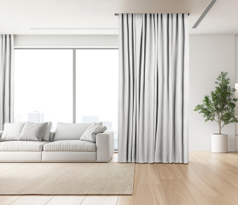 Штора Блэкаут Долли с креплением Шторная тесьма v01. Фото 2