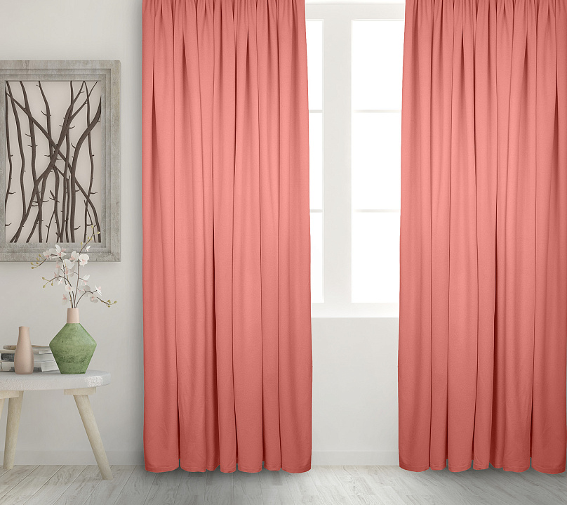 Штора Велюр матовый с креплением Кулиса v25. Фото 2