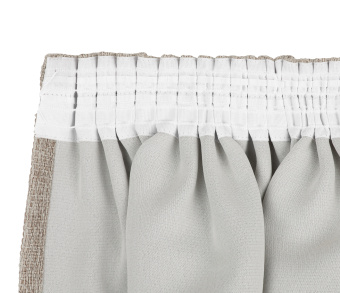 Штора Димаут Рогожка с креплением Шторная тесьма v08. Фото 5