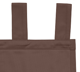 Штора Велюр матовый с креплением Петли v08