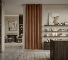 Штора Микровелюр v27 с креплением Люверсы