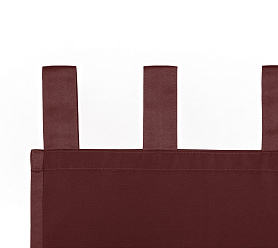 Штора Микровелюр v34 с креплением Петли