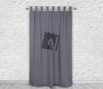 Шторы Премиум с логотипом на петлях без липучек. Фото 16