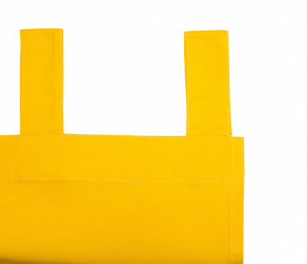 Шторы Стандарт желтые на петлях на липучках. Фото 6