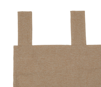 Штора Димаут Рогожка с креплением Петли с липучкой v06. Фото 3