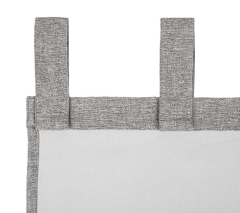 Штора Димаут Рогожка с креплением Петли с липучкой v12. Фото 4