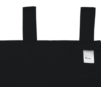 Шторы Премиум черные на петлях без липучек. Фото 6