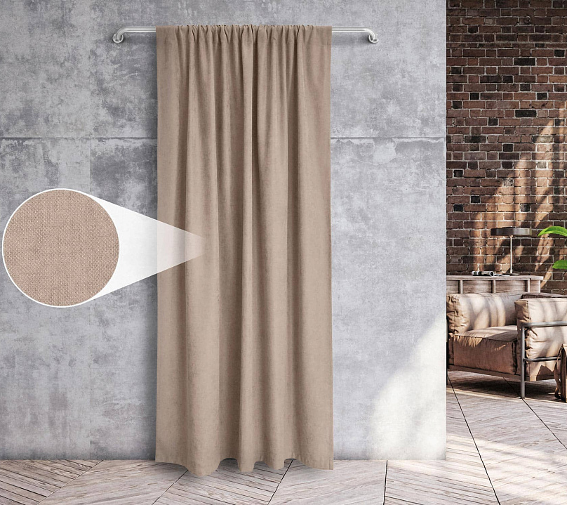 Канвас однотонные v45 с креплением Кулиска. Фото 4