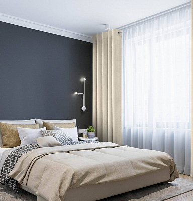 Канвас однотонные v04 с креплением Люверсы