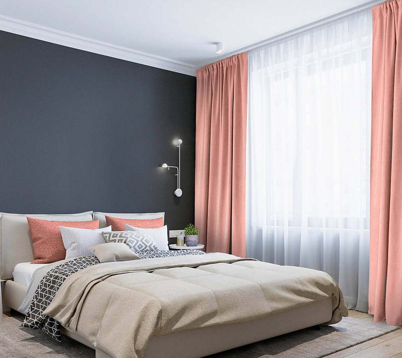 Канвас однотонные v23 с креплением Кулиска. Фото 1