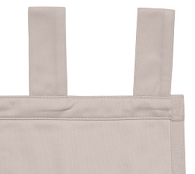 Штора Велюр матовый с креплением Петли v09