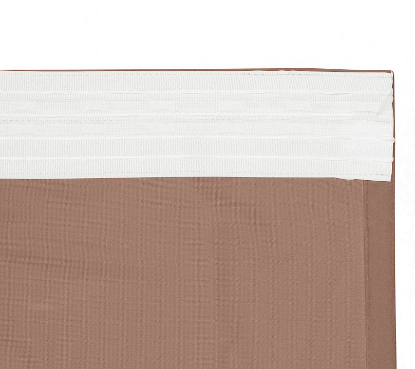 Штора Велюр матовый с креплением Шторная тесьма v06. Фото 5