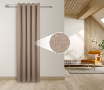 Штора Блэкаут Долли с креплением Люверсы v06. Фото 1