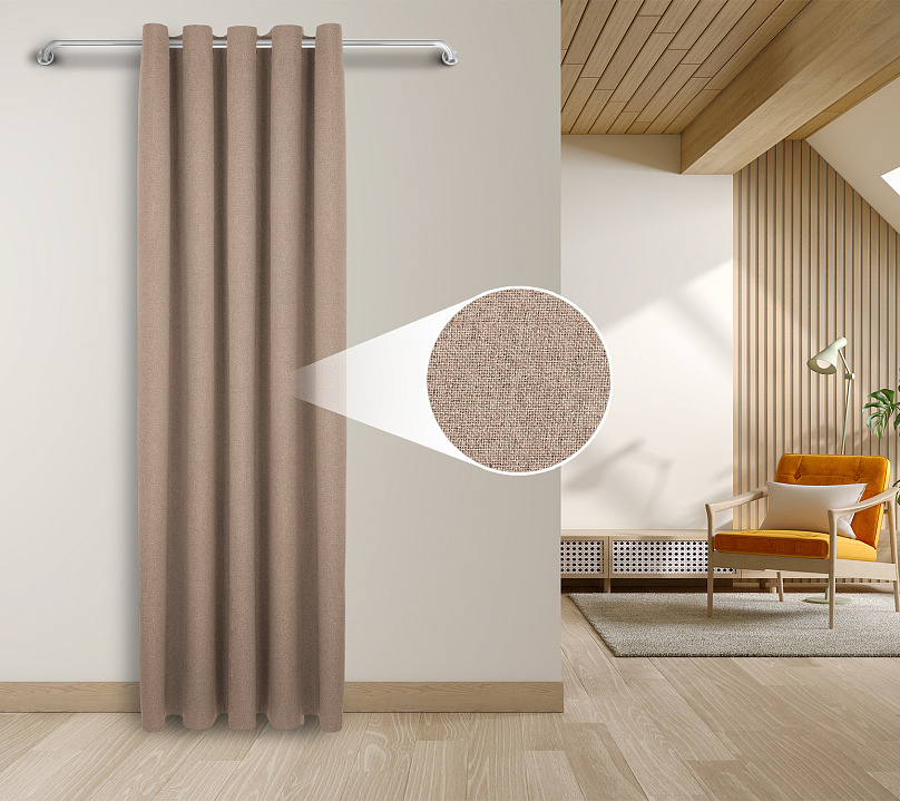 Штора Блэкаут Долли с креплением Люверсы v06. Фото 1