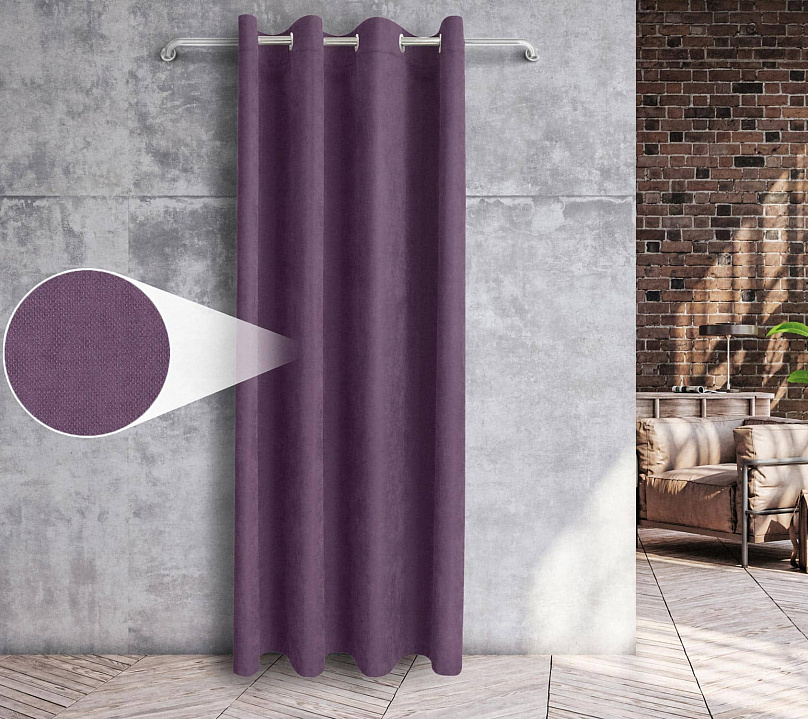 Канвас однотонные v26 с креплением Люверсы . Фото 4