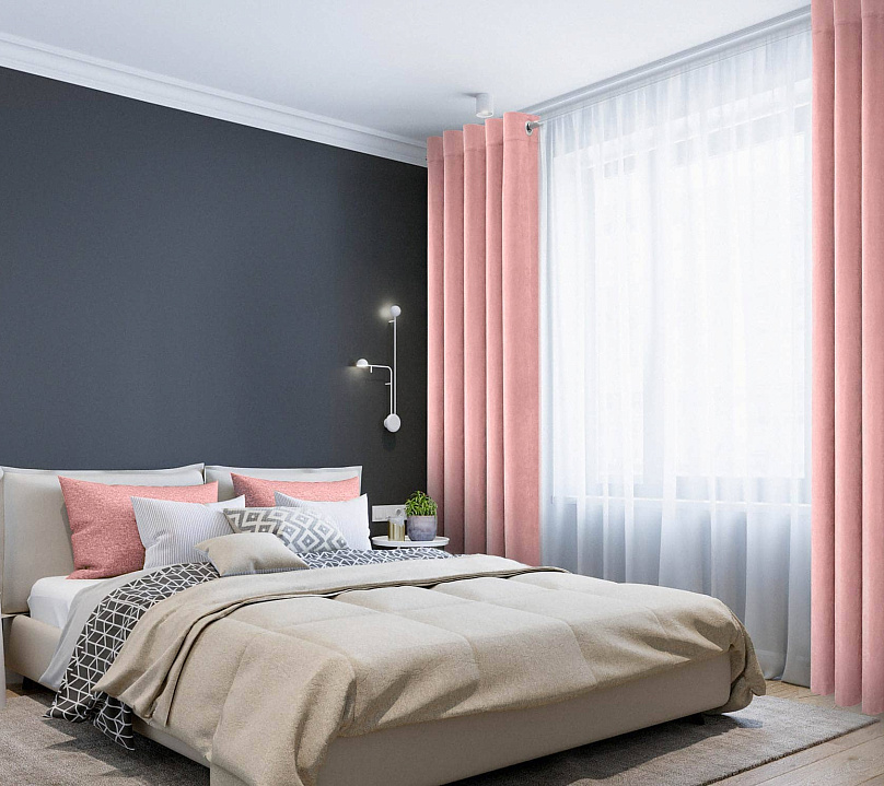 Канвас однотонные v21 с креплением Люверсы. Фото 1