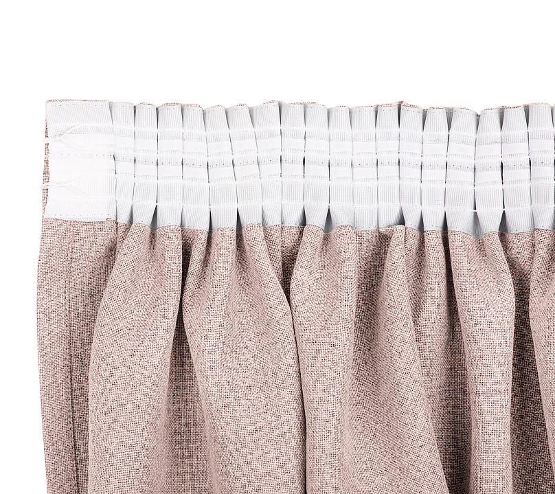 Штора Блэкаут Долли с креплением Шторная тесьма v07. Фото 5