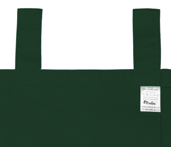 Шторы Стандарт зеленые на петлях без липучек. Фото 6