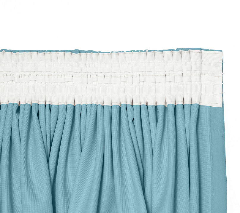 Штора Велюр матовый с креплением Шторная тесьма v18. Фото 4