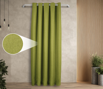 Штора Димаут Рогожка с креплением Люверсы v20. Фото 1