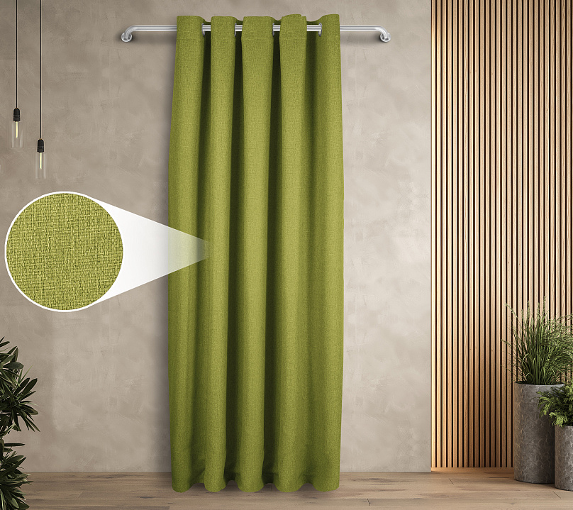 Штора Димаут Рогожка с креплением Люверсы v20. Фото 1