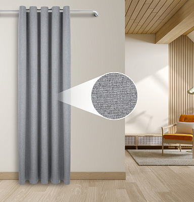 Штора Блэкаут Долли с креплением Люверсы v08