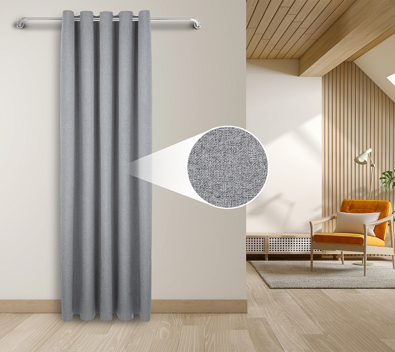 Штора Блэкаут Долли с креплением Люверсы v08. Фото 1