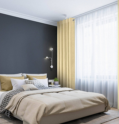 Канвас однотонные v12 с креплением Люверсы