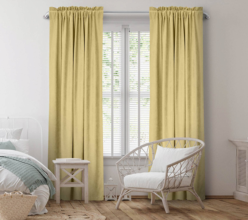 Канвас однотонные v11 с креплением Кулиска с гребешком. Фото 2