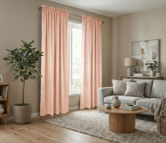 Штора Микровелюр v14 с креплением Кулиса с гребешком. Фото 2