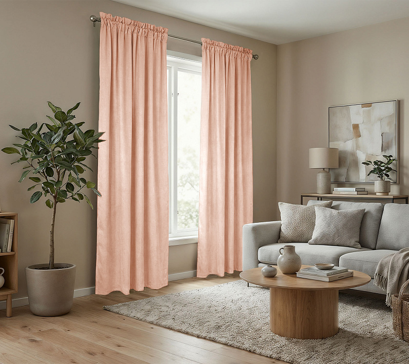 Штора Микровелюр v14 с креплением Кулиса с гребешком. Фото 2