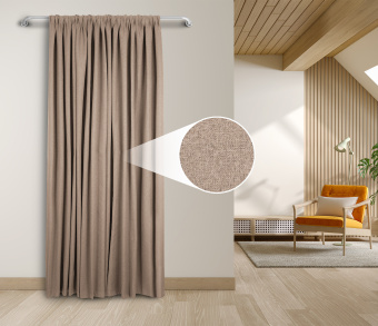 Штора Блэкаут Долли с креплением Кулиса v06. Фото 1