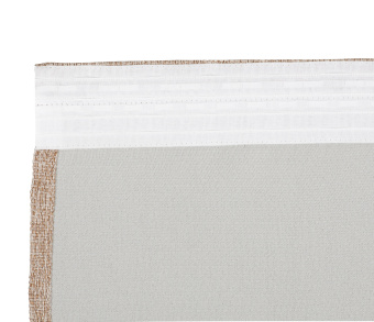 Штора Димаут Рогожка с креплением Шторная тесьма v04. Фото 4